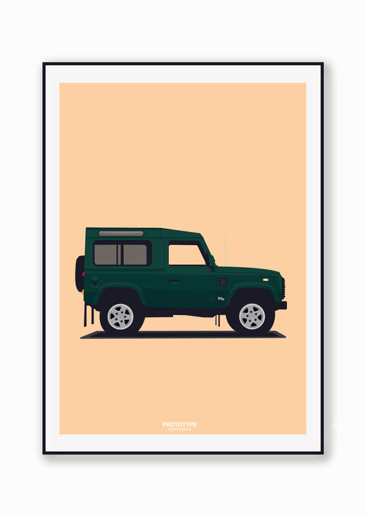 Land Rover Defender TD5 Highlander Illustration